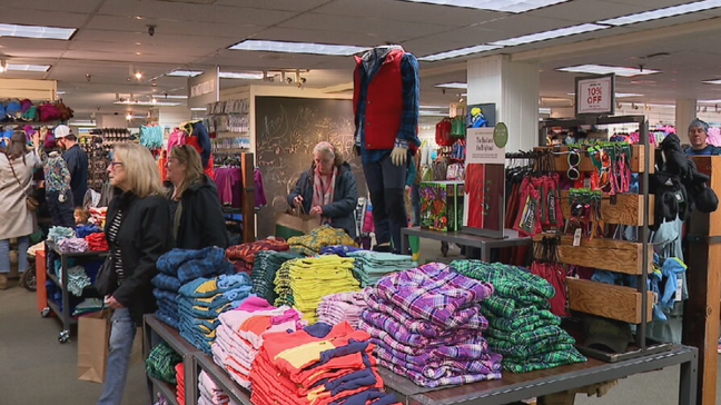 Black Friday Brings Throngs of Shoppers to L.L.Bean in Freeport