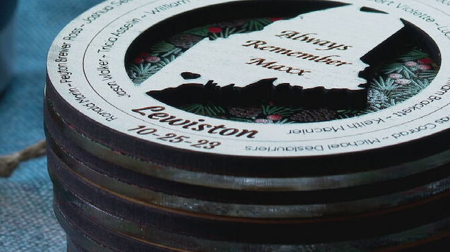 Artist Creates Customized Ornaments to Honor Lewiston Mass Shooting Victims Artist Creates Customized Ornaments to Honor Lewiston Mass Shooting Victims