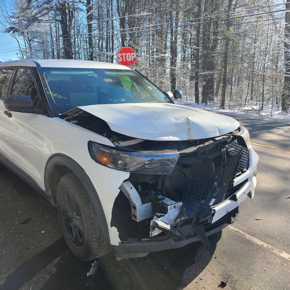 Saco man charged with stealing water truck, damaging police cruiser during pursuit