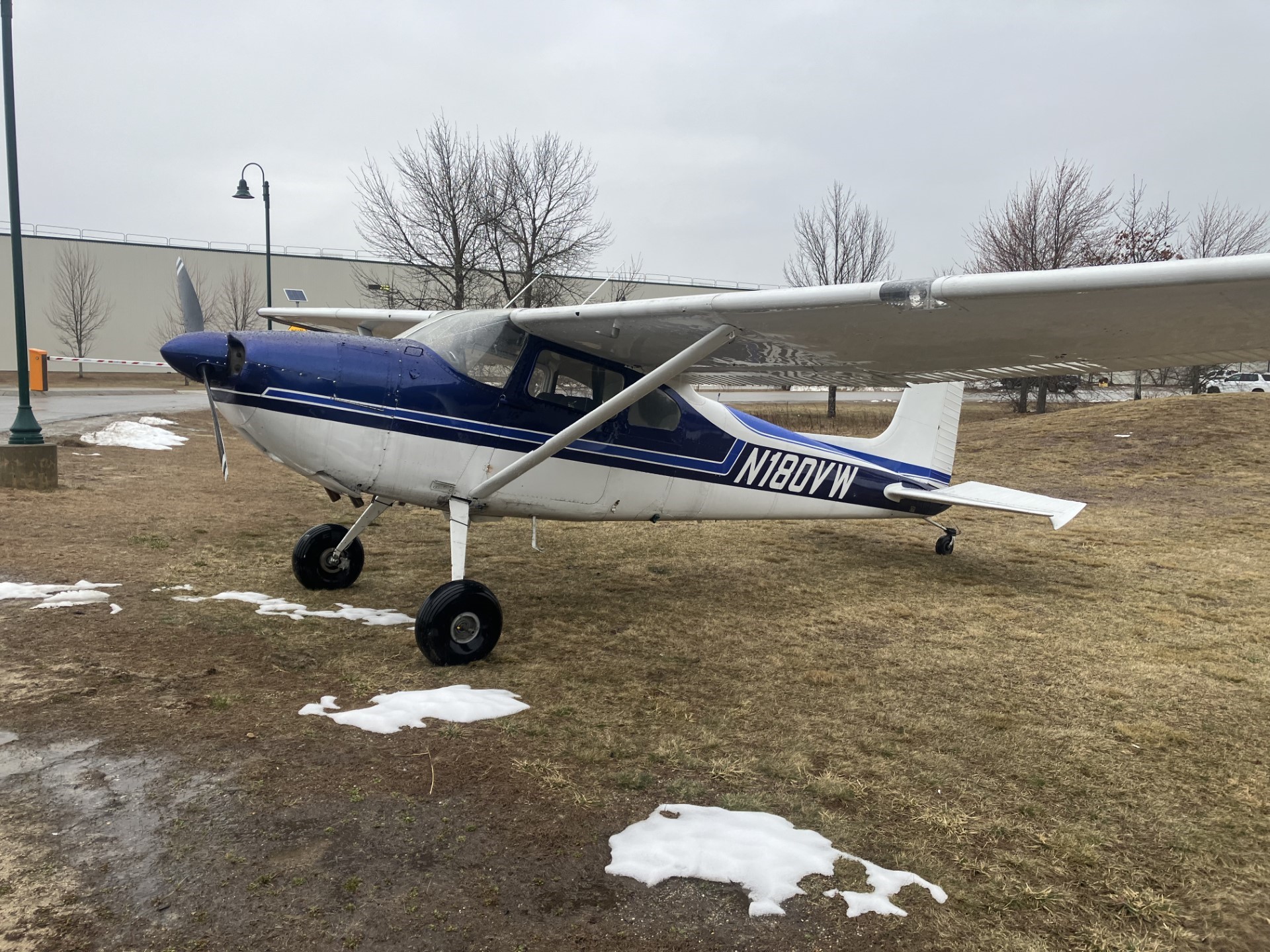 Plane makes emergency landing in Hollis after running low on fuel