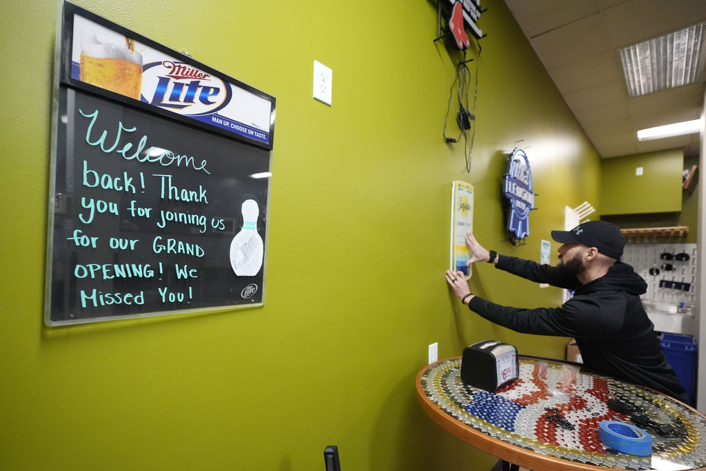 Lewiston bowling alley reopens 6 months after Maine’s deadliest mass shooting