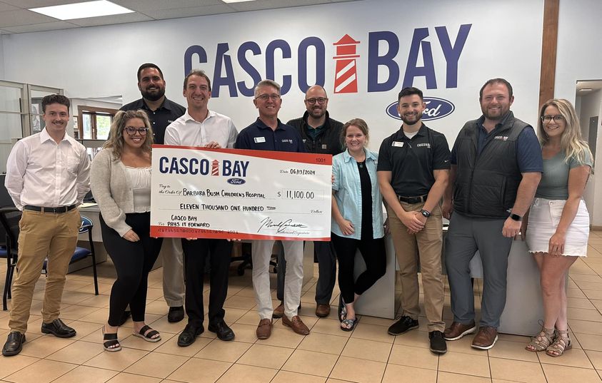 Maine car dealer donates $11,000 to Barbara Bush Children’s Hospital