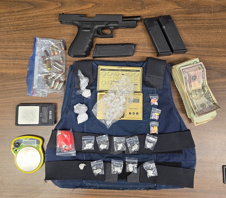 Auburn Police Seize Drugs, Money, Gun in Weekend Bust