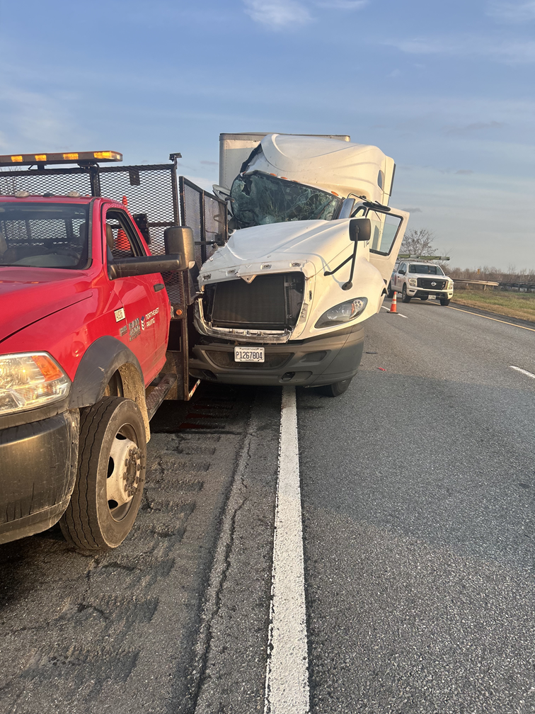 Pedestrian injured after crash on I-95 in Newport