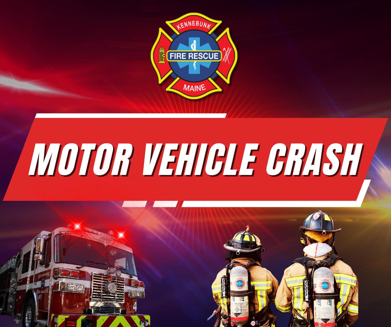 Injured Person Flown in Kennebunk Crash Flown to Portland