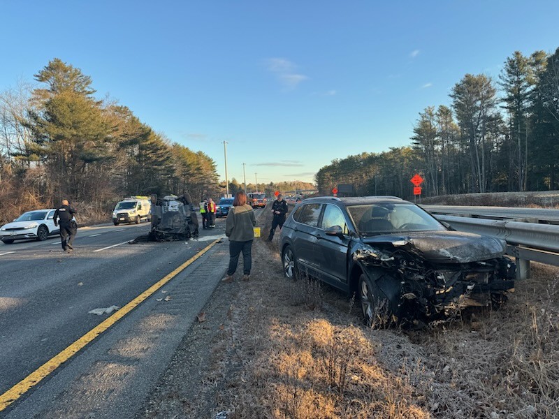 One Injured In I-295 Crash in Freeport