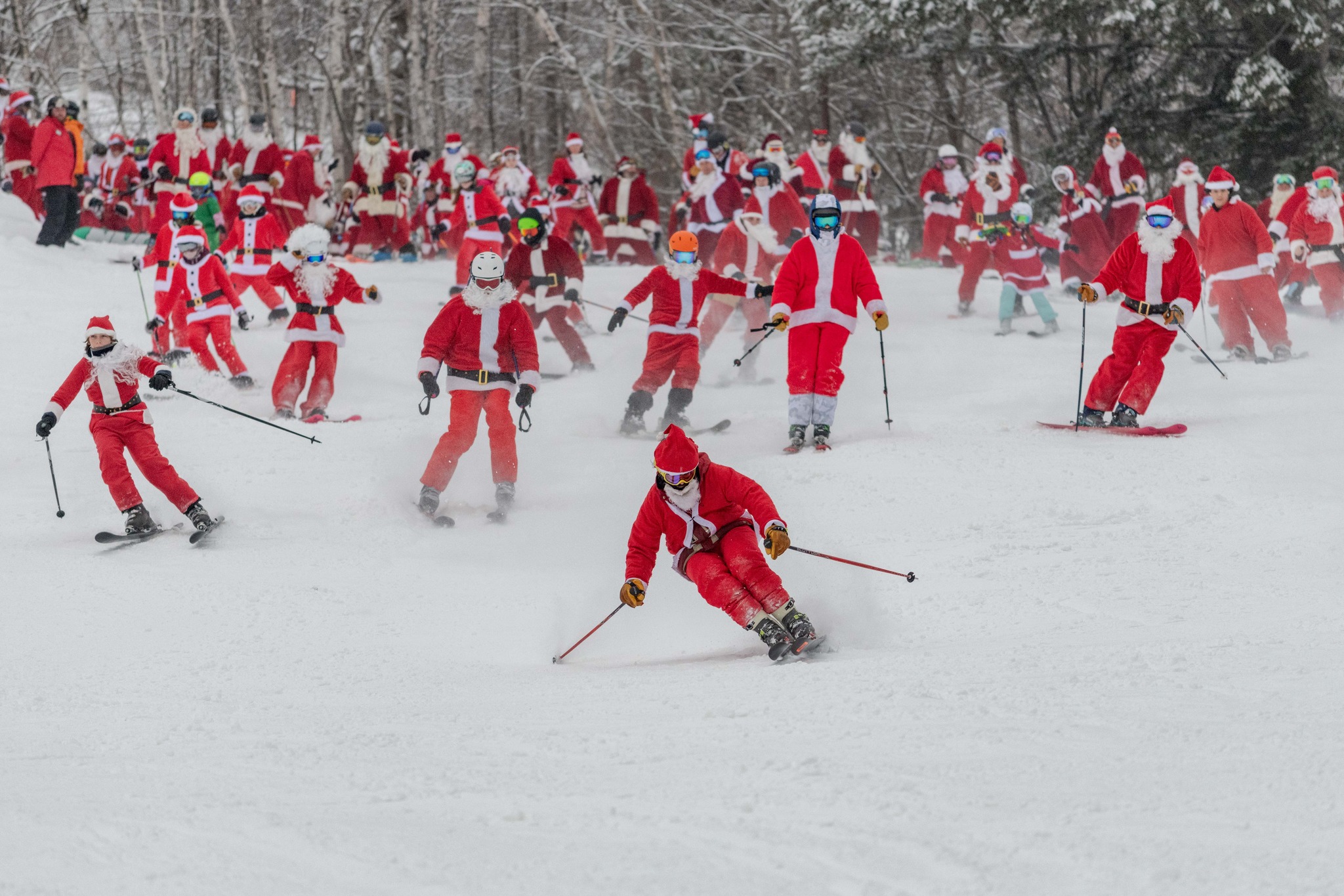 Santa Event at Sunday River Resort Raises Money for Cause