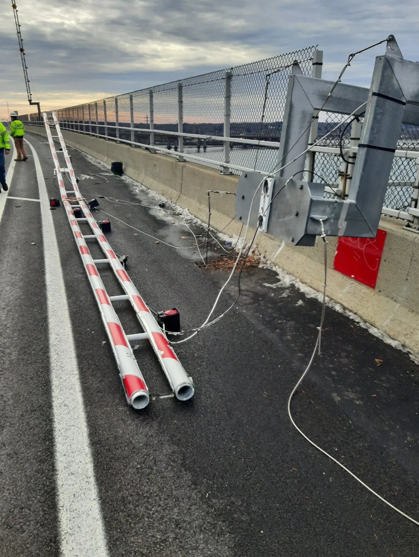 Repairs to safety arm on Casco Bay Bridge will lead to closure