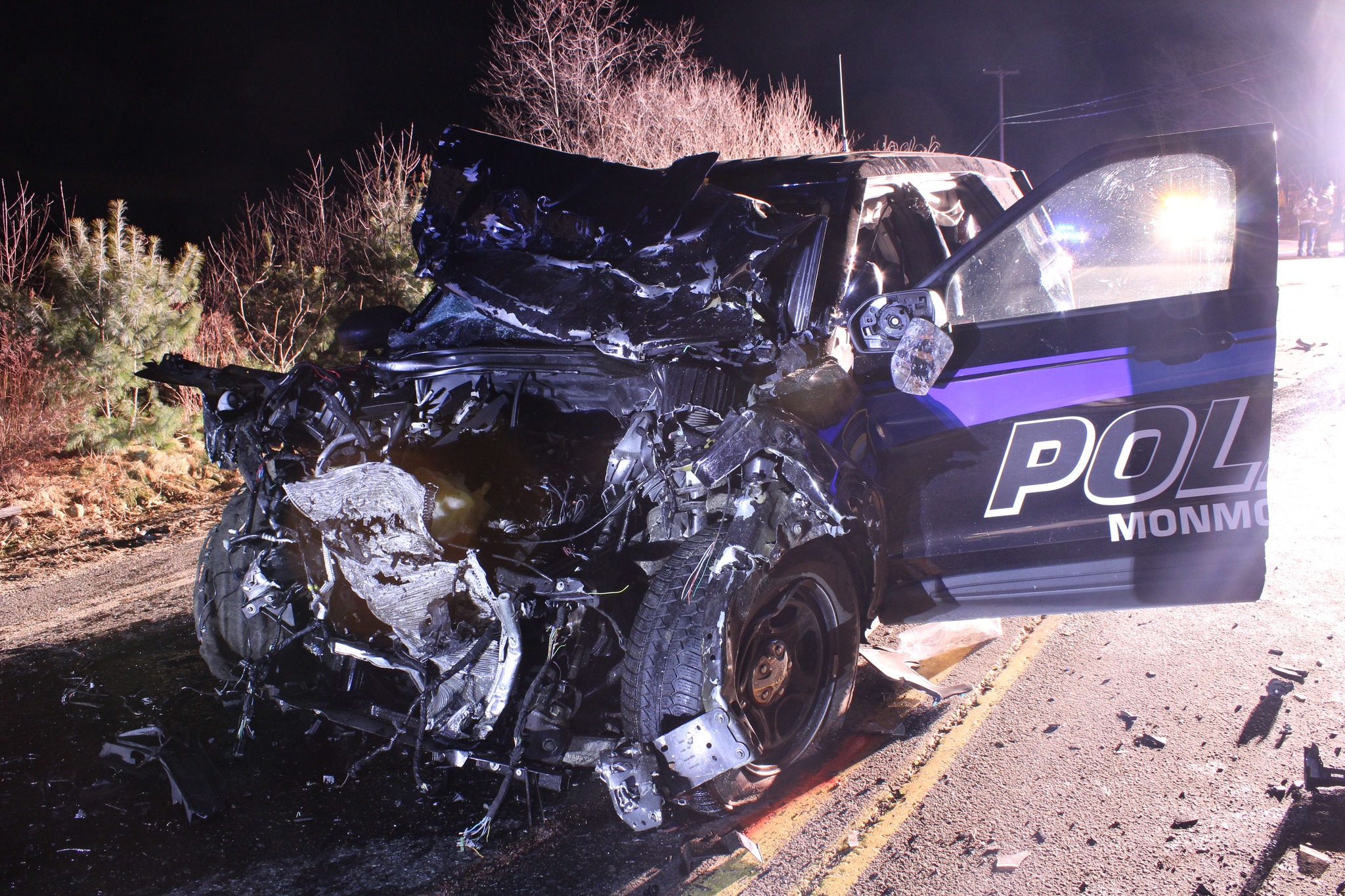 Monmouth Police Lt. in Critical Condition After Crash
