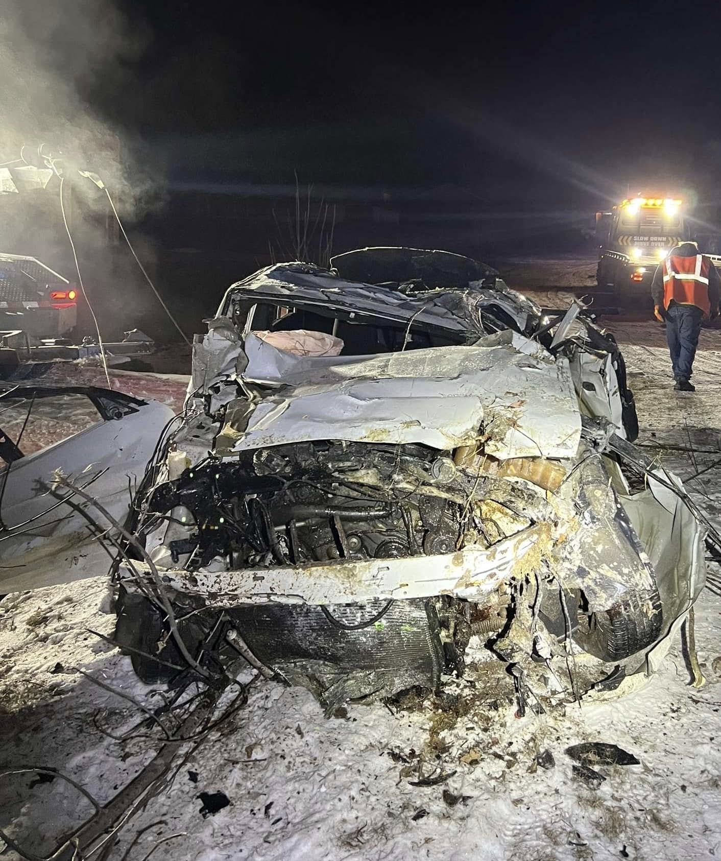East Millinocket Police Say Vehicle Airborne 100 Ft+ in Crash
