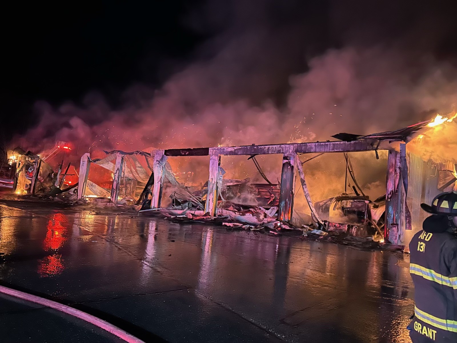 State Fire Marshall’s Office Investigating Turnpike Authority Garage Fire
