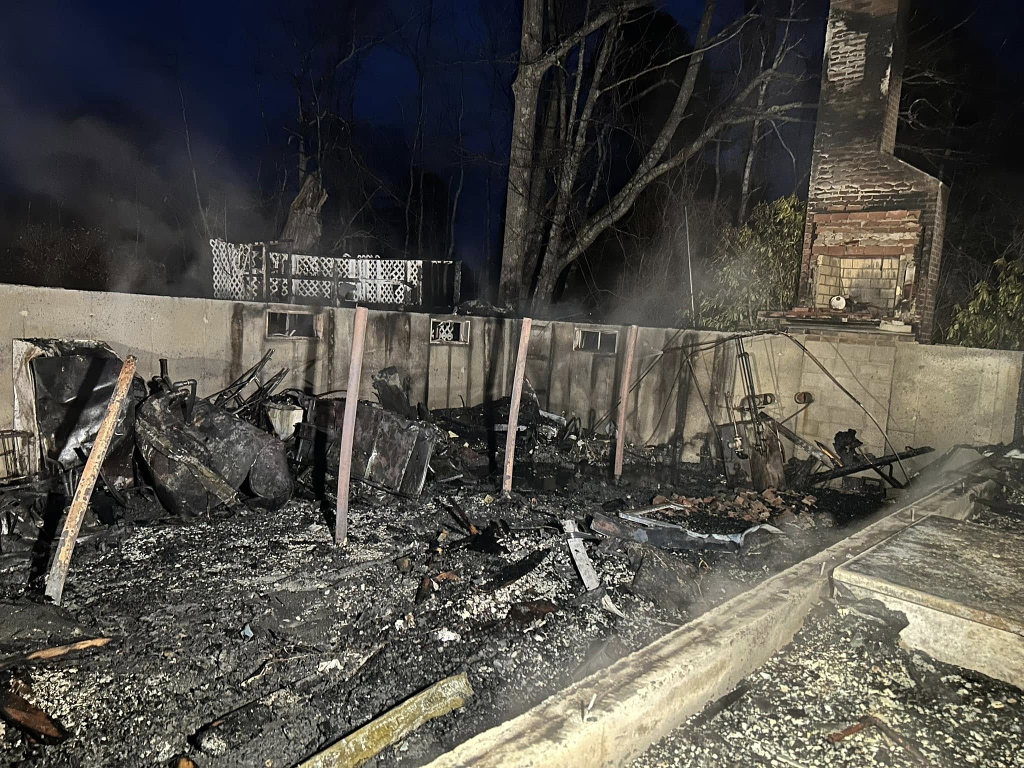 House in Yarmouth burns to the ground, no injuries reported