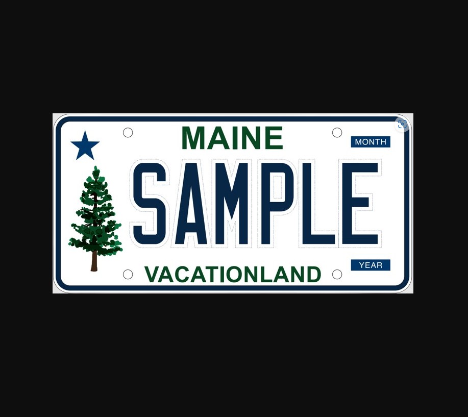 New Maine “Pine Tree” License Plates Start in May