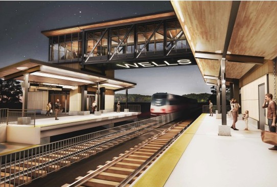 Expansion of Wells Amtrack Station Underway