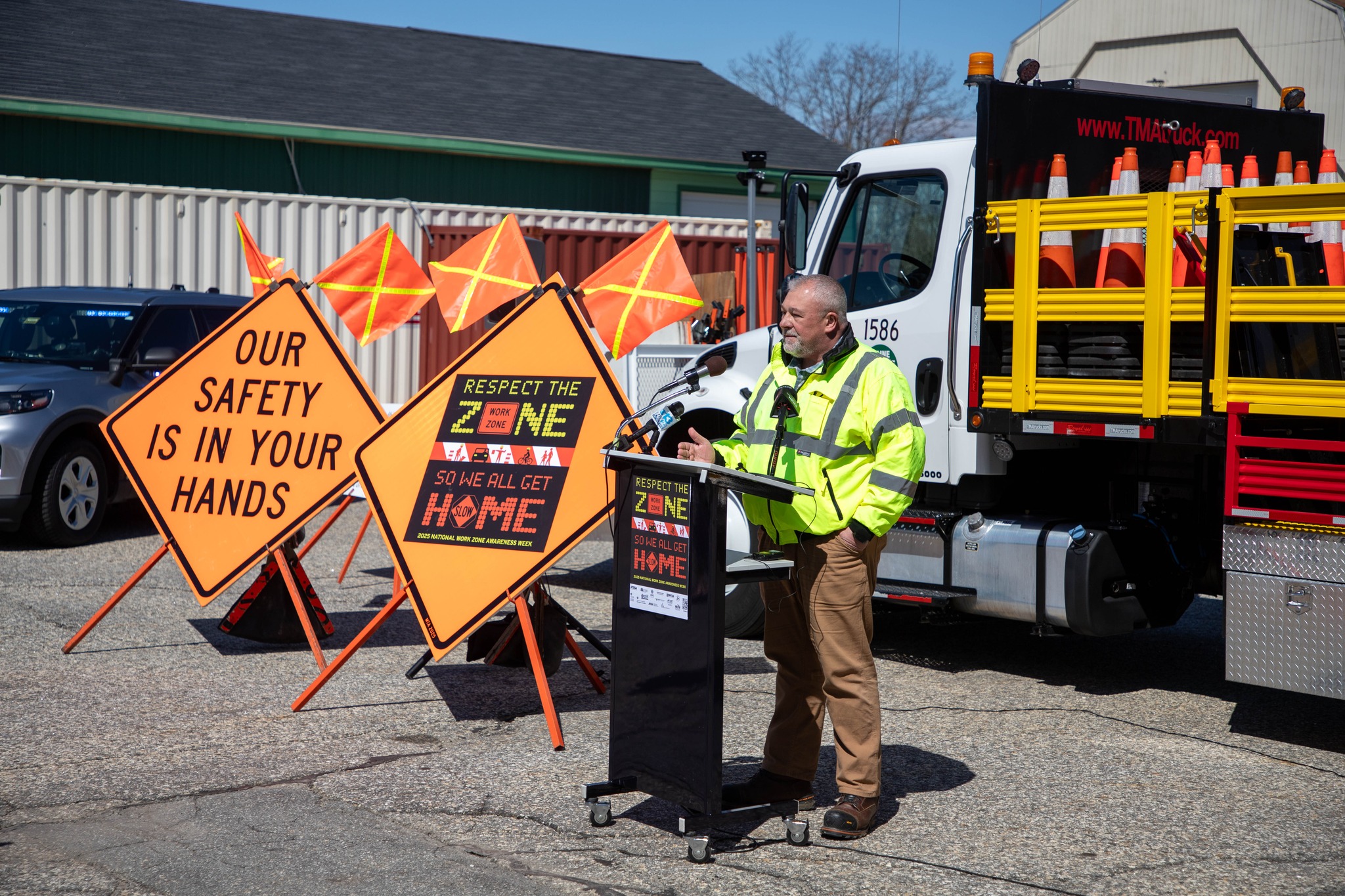 Maine Agencies Highlight Work Zone Safety