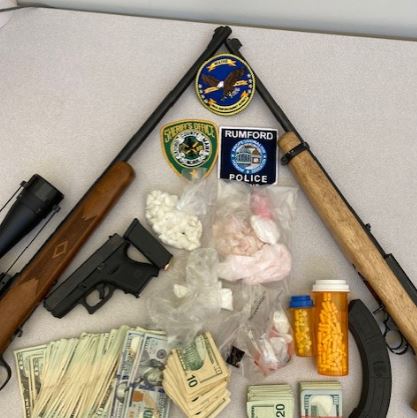 2 Arrested in Dixfield, Including One From Portland, In Drug Raid