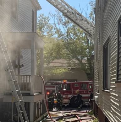 Two People Rescued in Portland Residential Fire