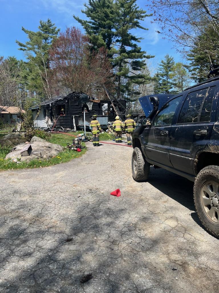 Rockport woman accused of setting fire to her home