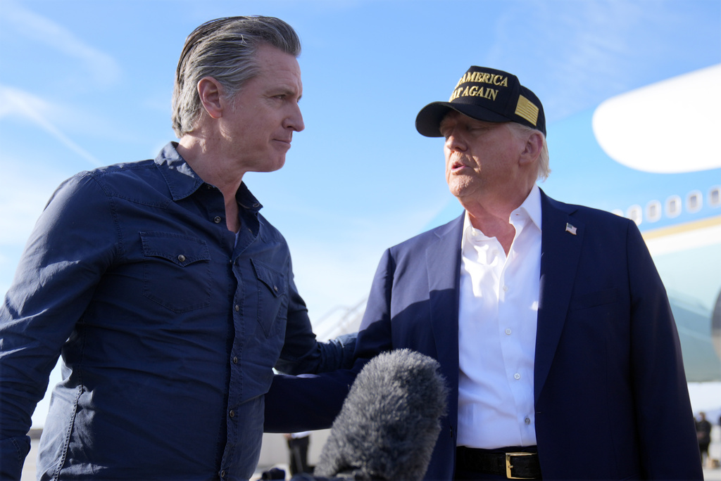 Standoff with troops in Los Angeles reignites old feud as Newsom resists Trump’s immigration raids