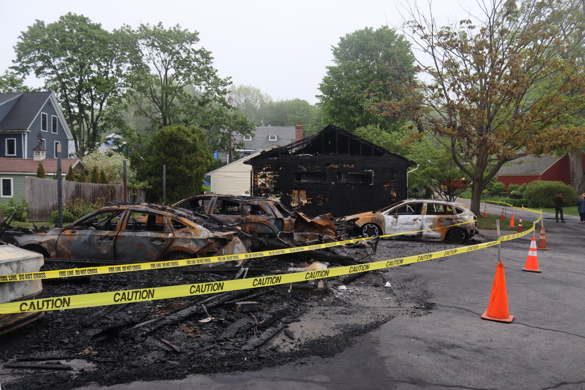 Motorcycle Possibly Linked to Large Kennebunkport Fire