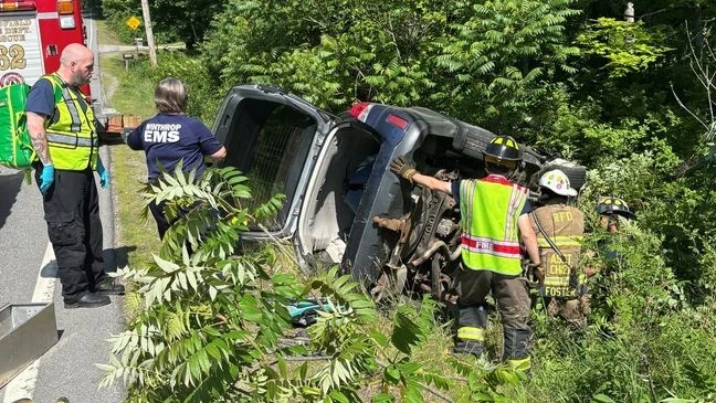 Fayette woman charged with OUI after rollover crash