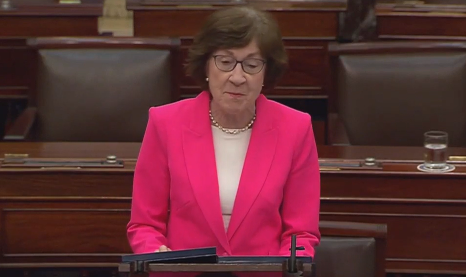 Senate rejects rural hospital amendment proposed by Susan Collins as debate over spending bill continues
