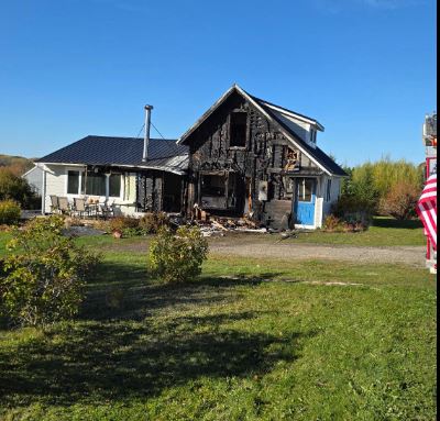 Maine Home Heavily Damaged in Fire