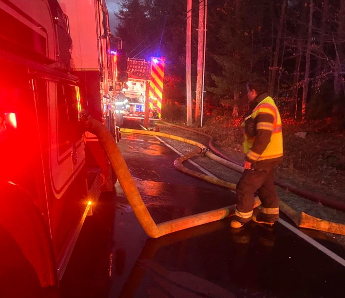 60,000 Gallons of Water Used at Large Fire in Falmouth