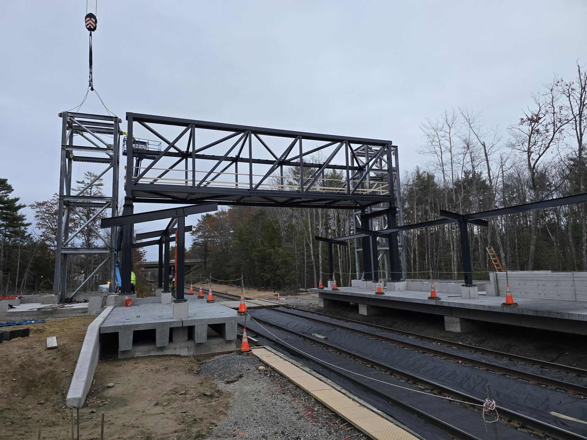 New Passenger Platform Installed at Wells Amtrak Stop New Passenger Platform Installed at Wells Amtrak Stop