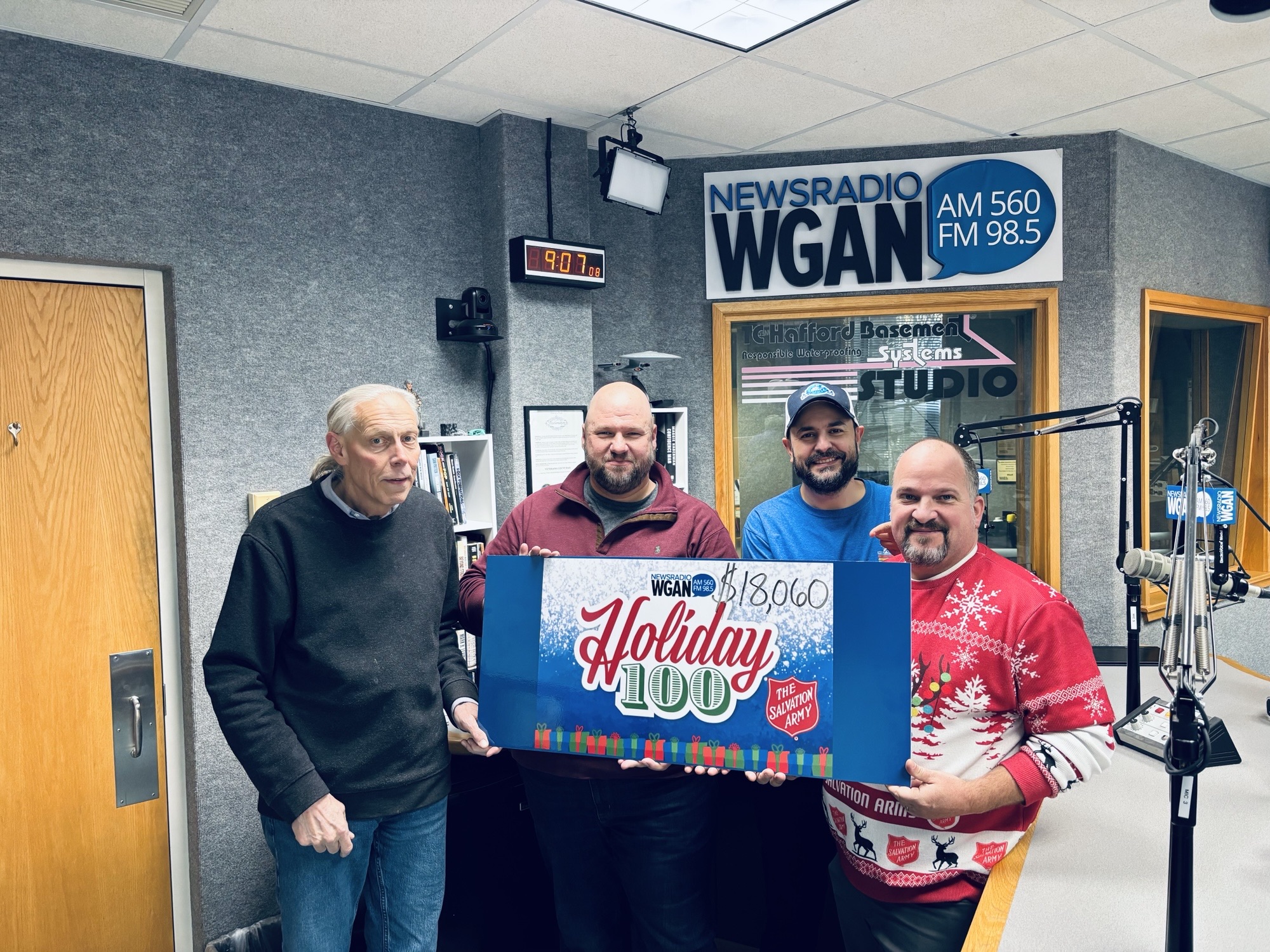WGAN raises thousands for 2026 Holiday Hundred fundraiser to benefit The Salvation Army WGAN raises thousands for 2026 Holiday Hundred fundraiser to benefit The Salvation Army