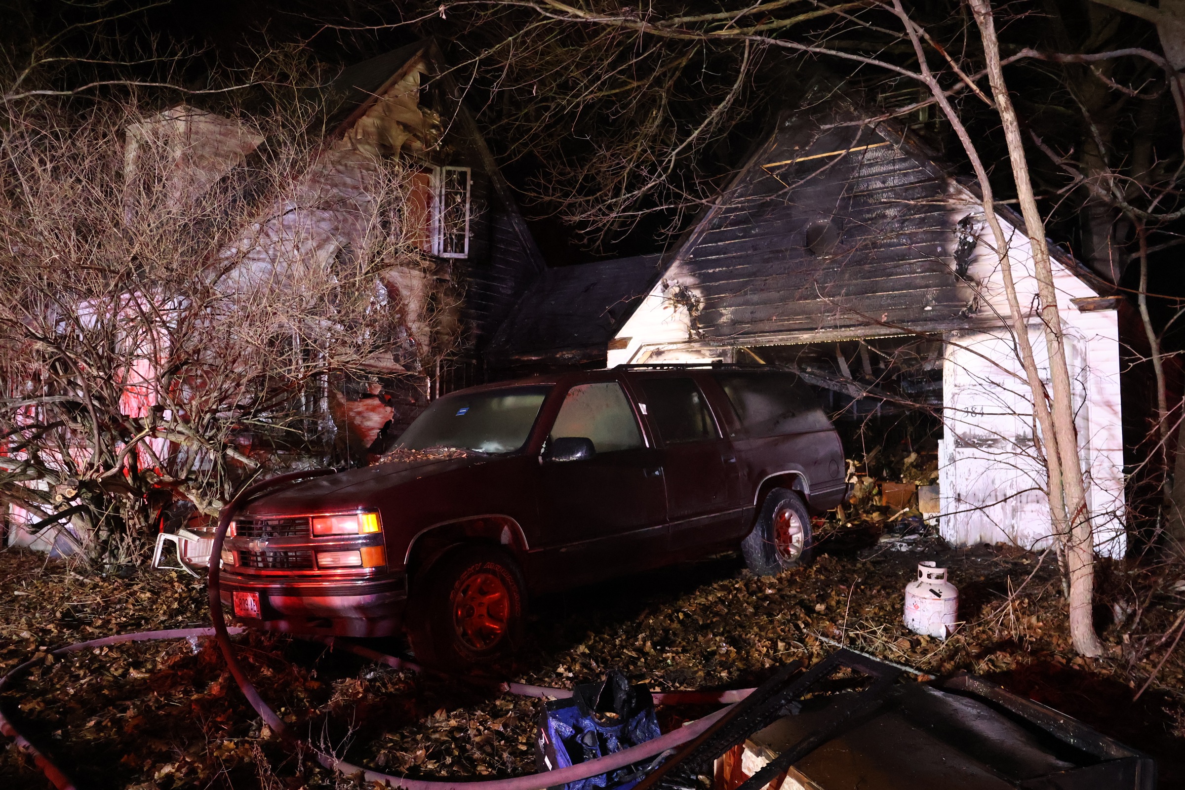 Fire investigators say fire at vacant Ellsworth home was intentional
