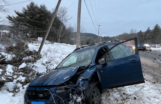 Crash involving tanker truck in Hebron sends 3 to the hospital