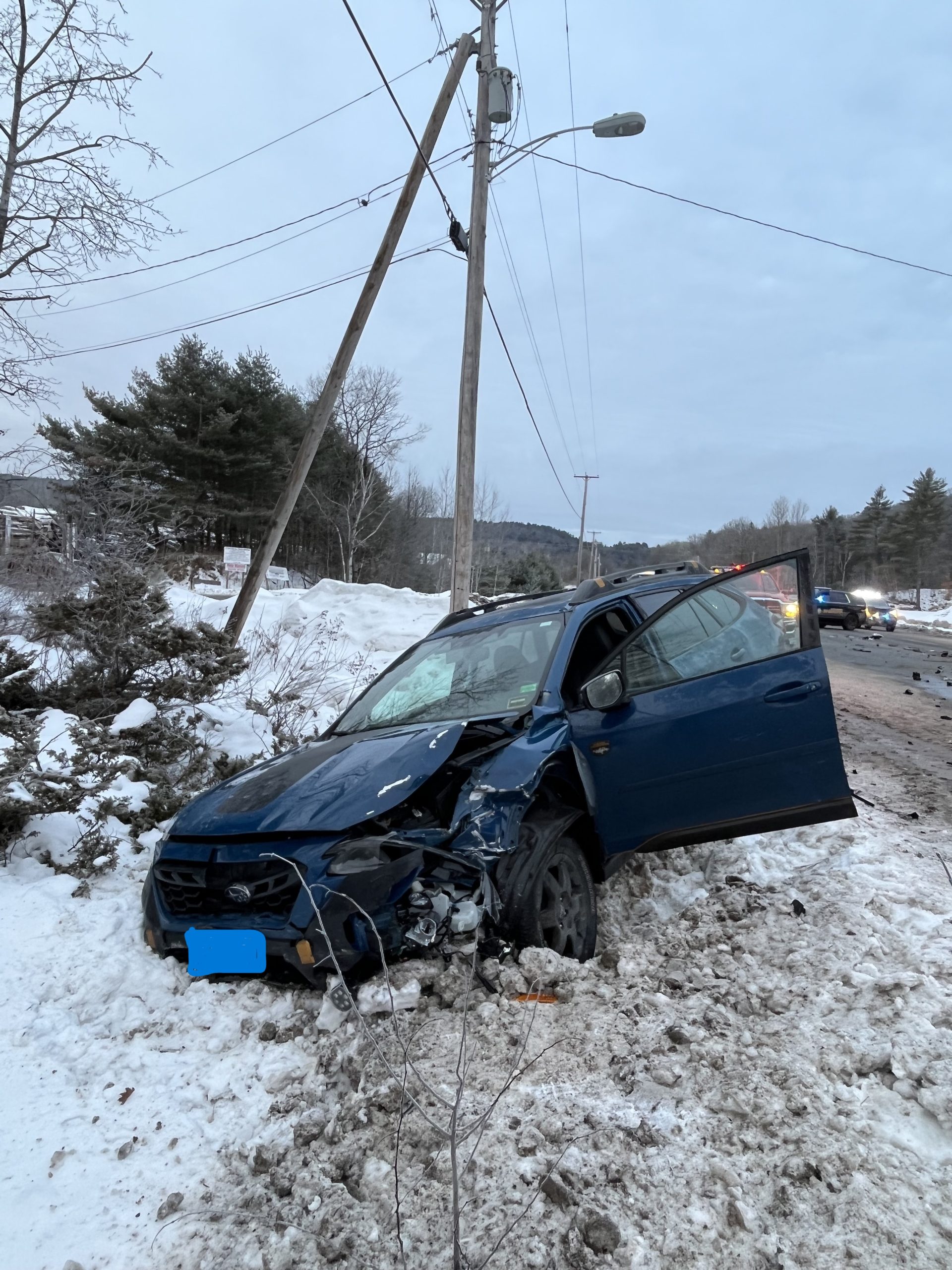Crash involving tanker truck in Hebron sends 3 to the hospital