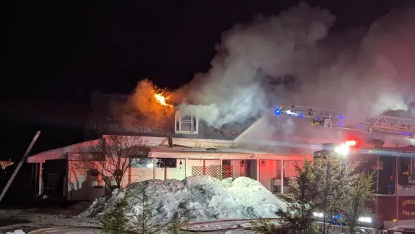 Overnight fire damages Gorham farm