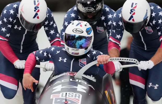 Maine’s Del Duca Finishes Bobsled Run at Olympics