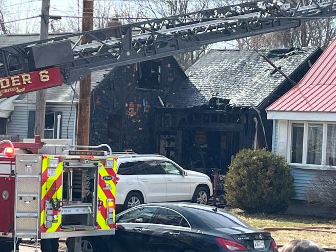 Multiple Buildings Damaged in Portland Garage Fire