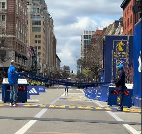 Kittery Man is Maine’s Top Finisher in Boston Marathon