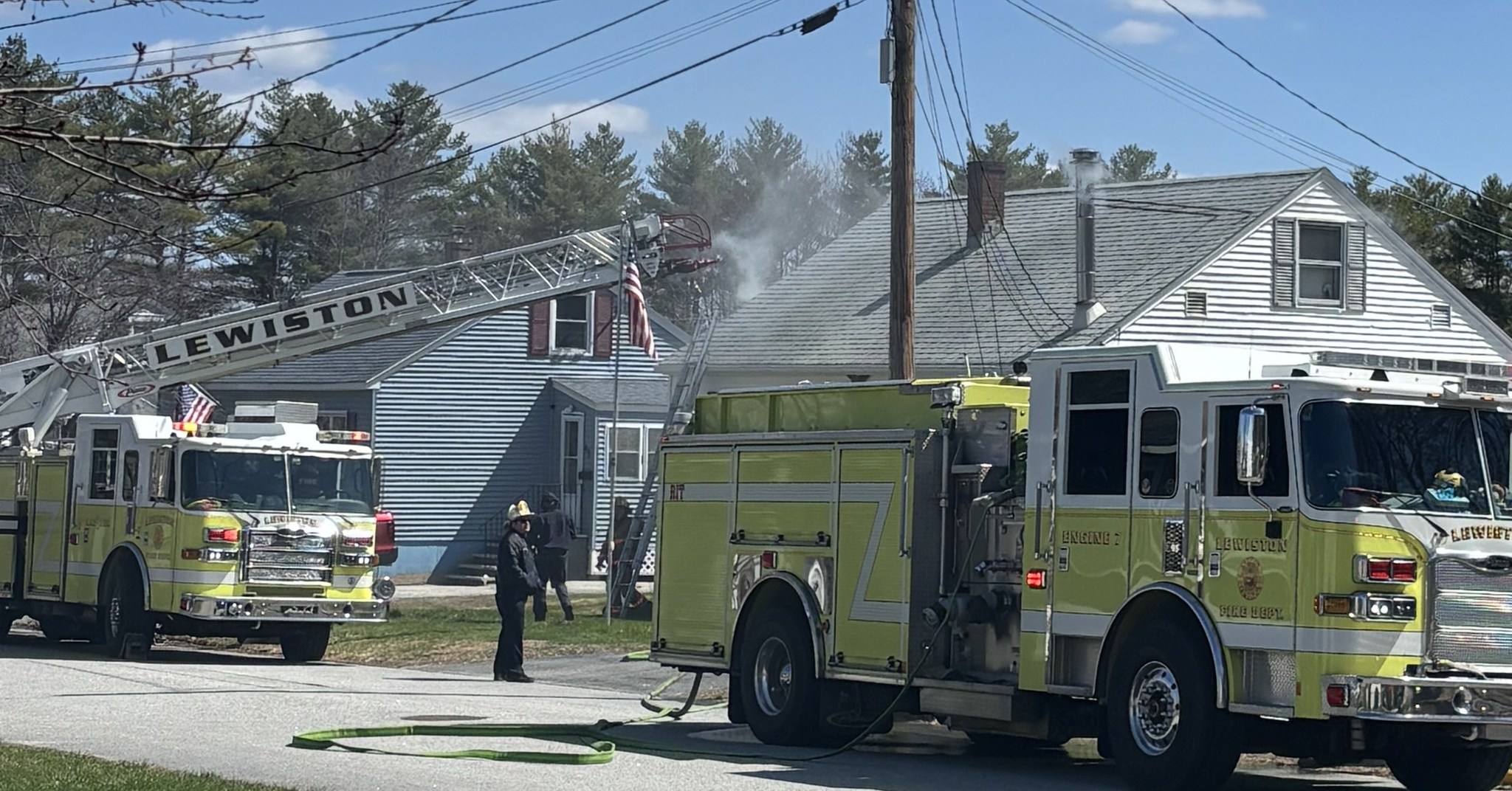 Lewiston Firefighters Credit Quick Response in Saving Home