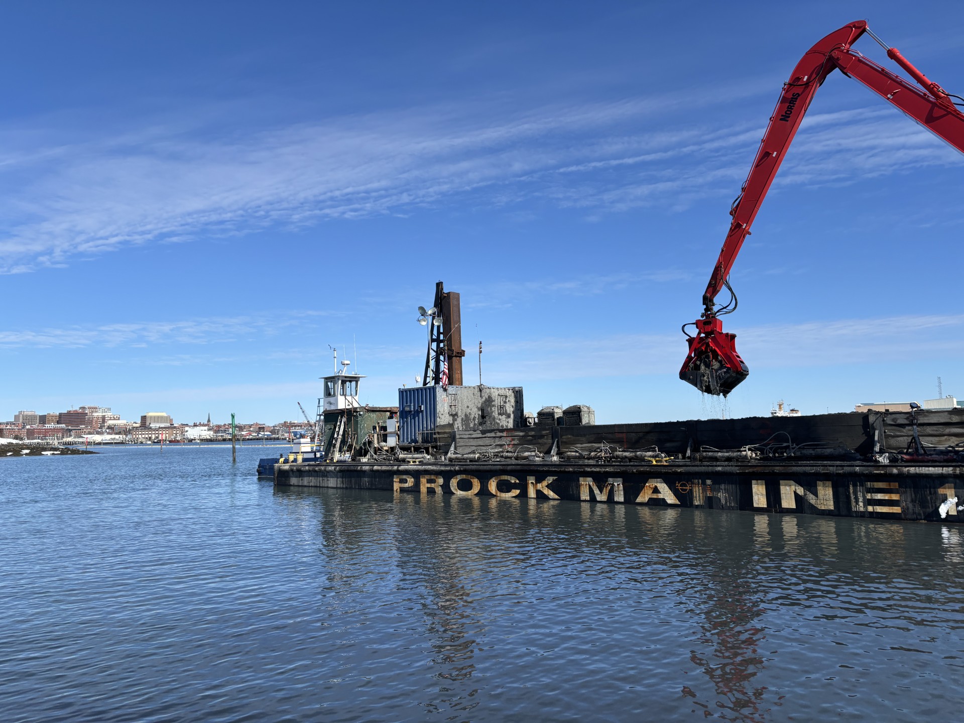 Massive Dredging Project Completed in Portland Harbor Massive Dredging Project Completed in Portland Harbor