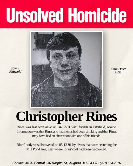Maine State Police Looking for Info on a 35-year-old Unsolved Murder
