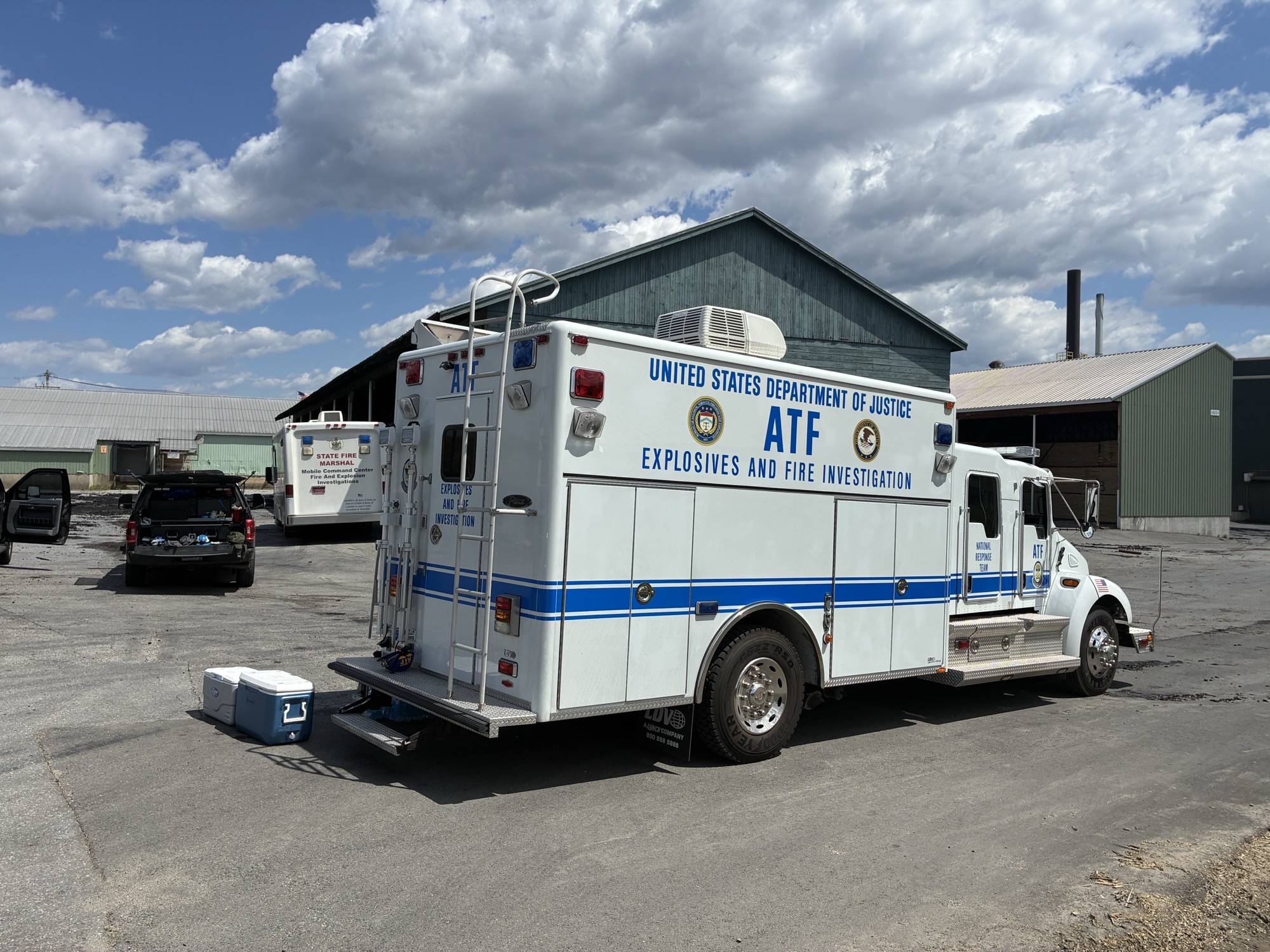 ATF Joins Investigation of Searsmont Lumber Mil Fire, Explosion