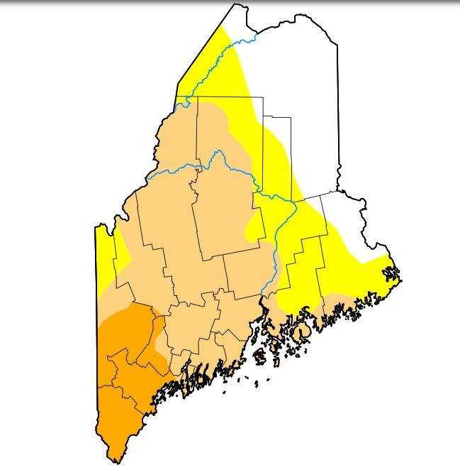Drought Conditions Reduced in Maine Drought Conditions Reduced in Maine