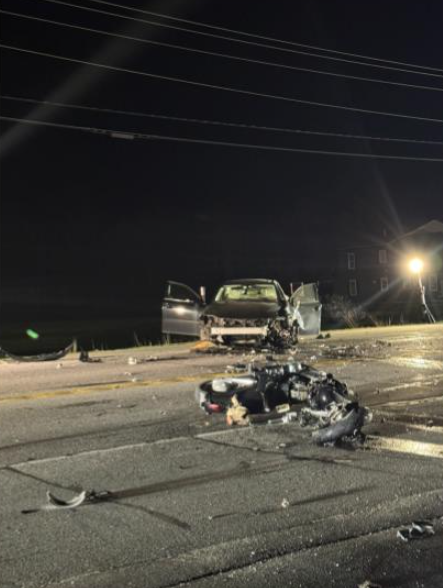 Crash in Casco leaves motorcyclist dead, child passenger critically injured