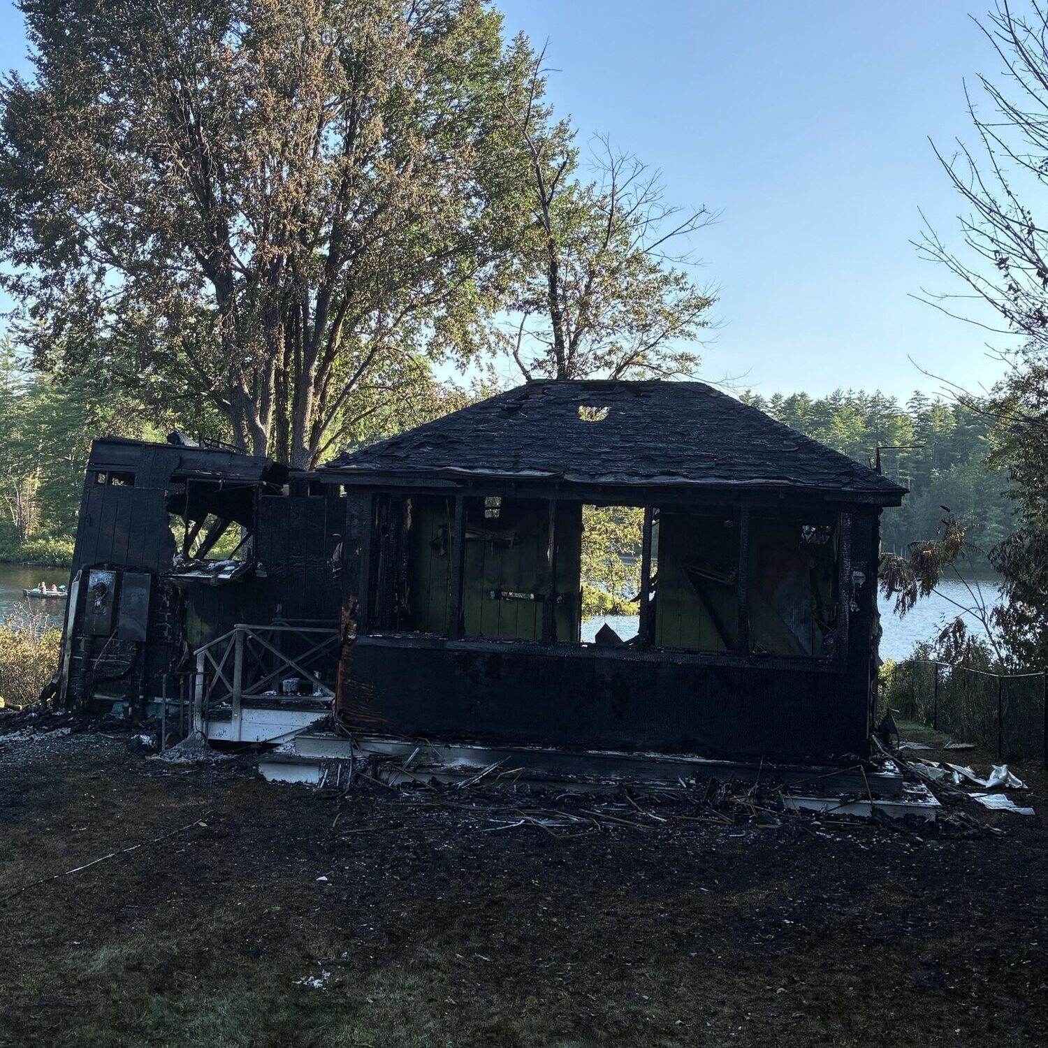 Explosion and fire at Bridgton home injures 5 Explosion and fire at Bridgton home injures 5