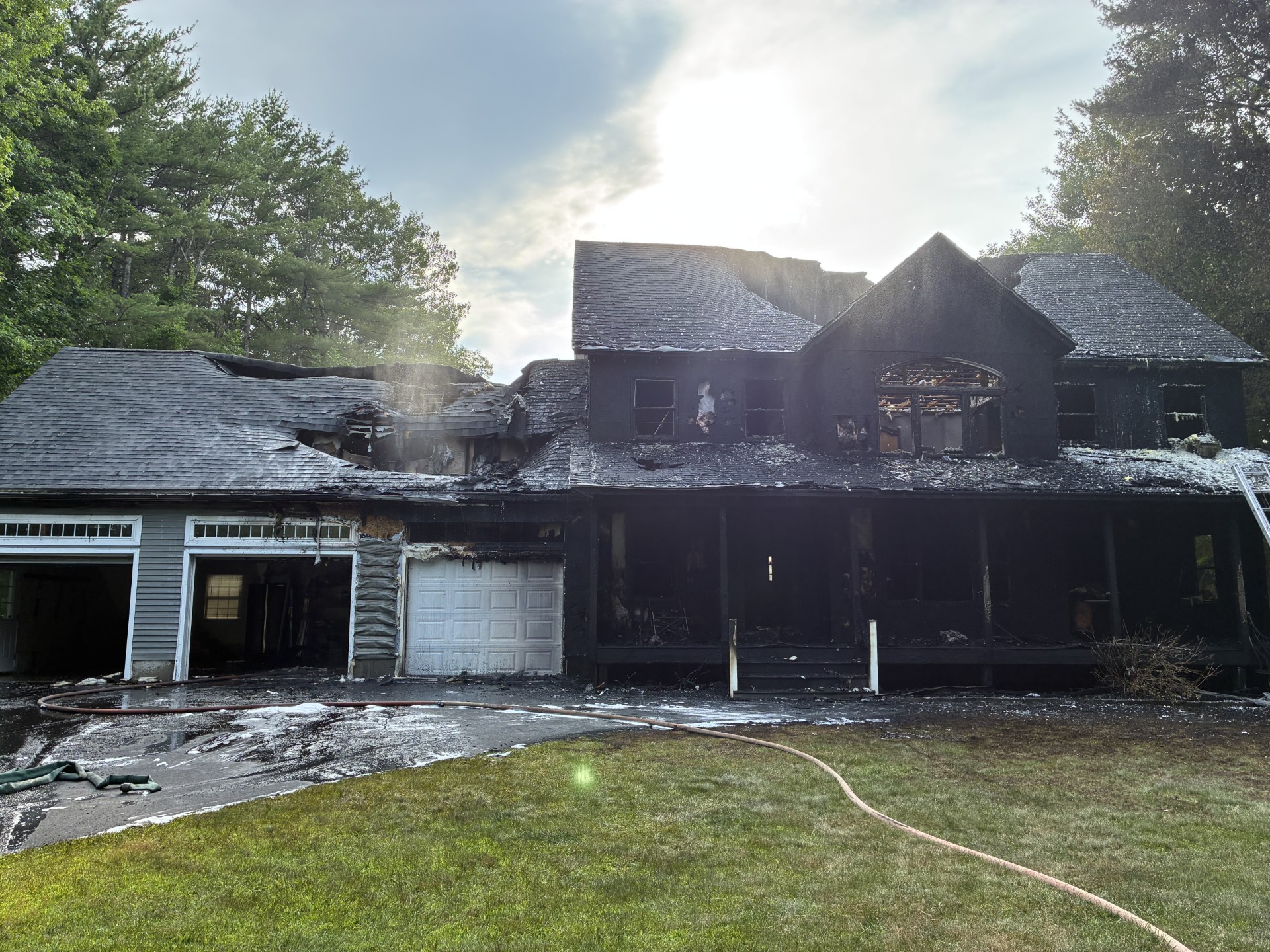 Winthrop Home Heavily Damaged in Fire Winthrop Home Heavily Damaged in Fire