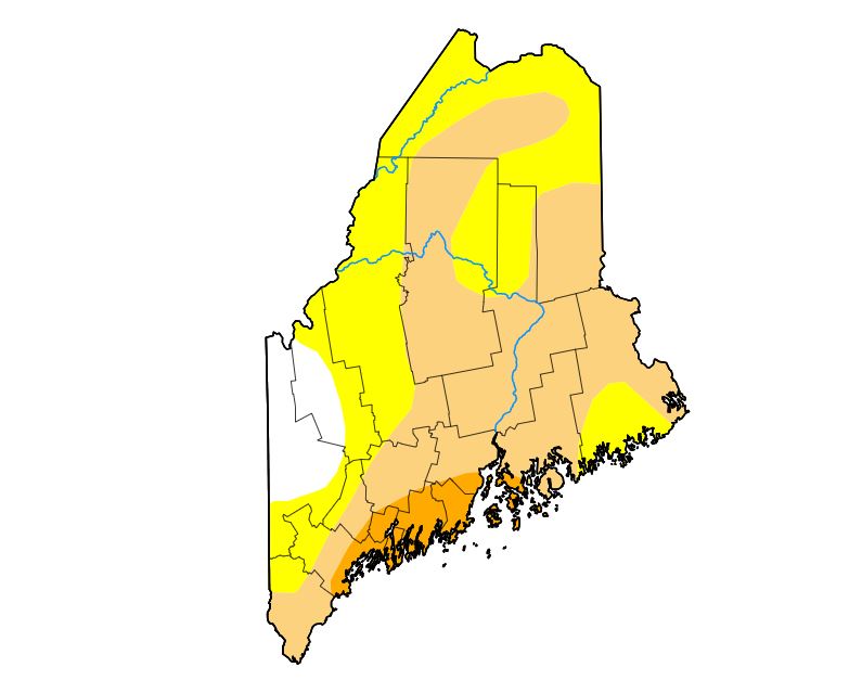 Drought Conditions Continue to Expand Across Maine