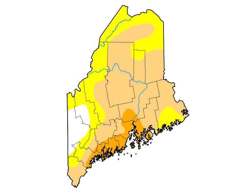 Drought Conditions Increase Again in Maine Drought Conditions Increase Again in Maine
