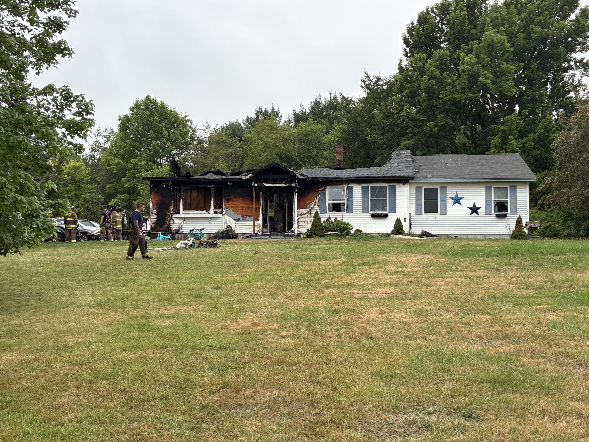 Fire Heavily Damages Windham Home, Cat Dies