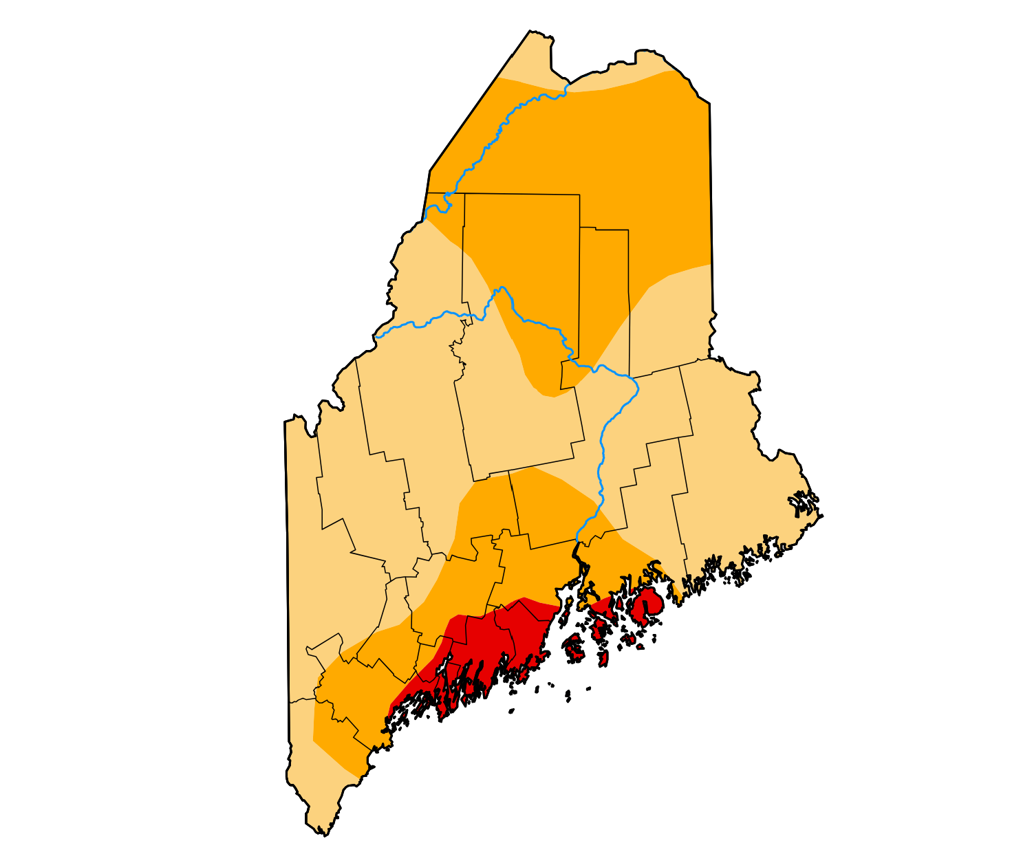 Dry Conditions Worsen, Almost Half of Maine Now Under Severe Drought